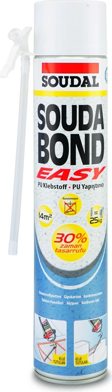Soudabond Easy Manuel 750 ml Teneke Turuncu 12'li Koli