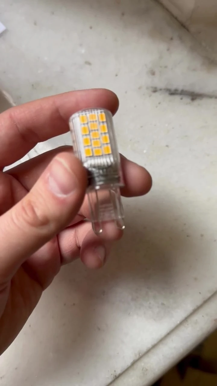 4W (40W) 2700K (Sarı Işık) G9 Duylu Dim Edilebilir Led Kapsül Ampul (3 Adet)