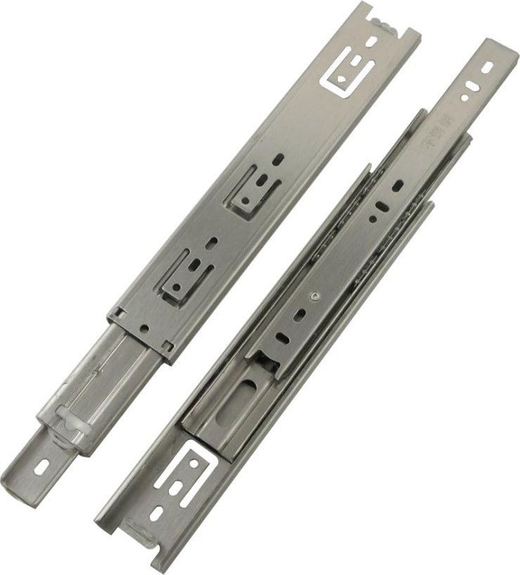 Teleskopik Çekmece Rayı 43 mm 60 cm