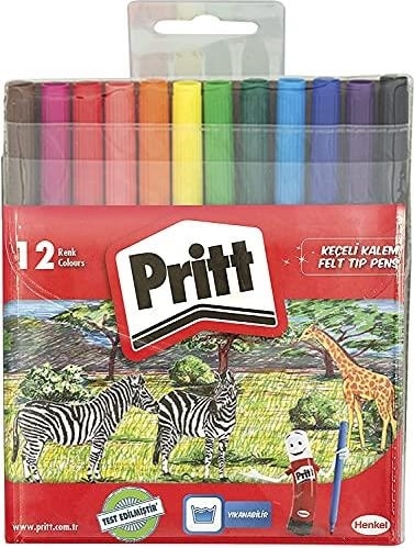 Marka: Pritt 12'li Keçeli KalemKeçeli Kalemler