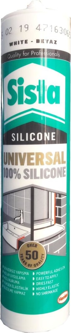Sista Üniversal Beyaz Silikon 310 Ml