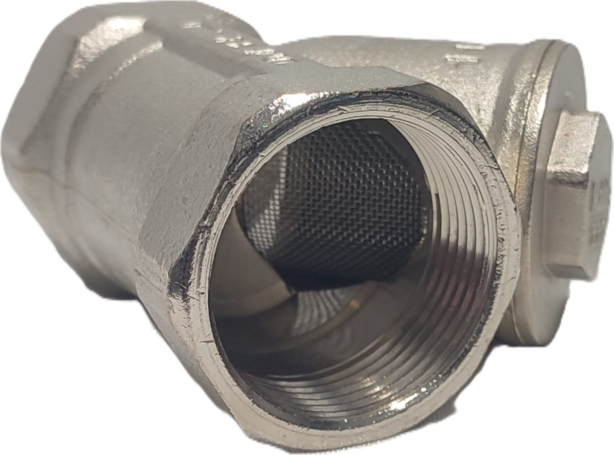 11/4" Sarı / Krom Pislik Tutucu Su Filtresi DN32 - Threaded Strainer