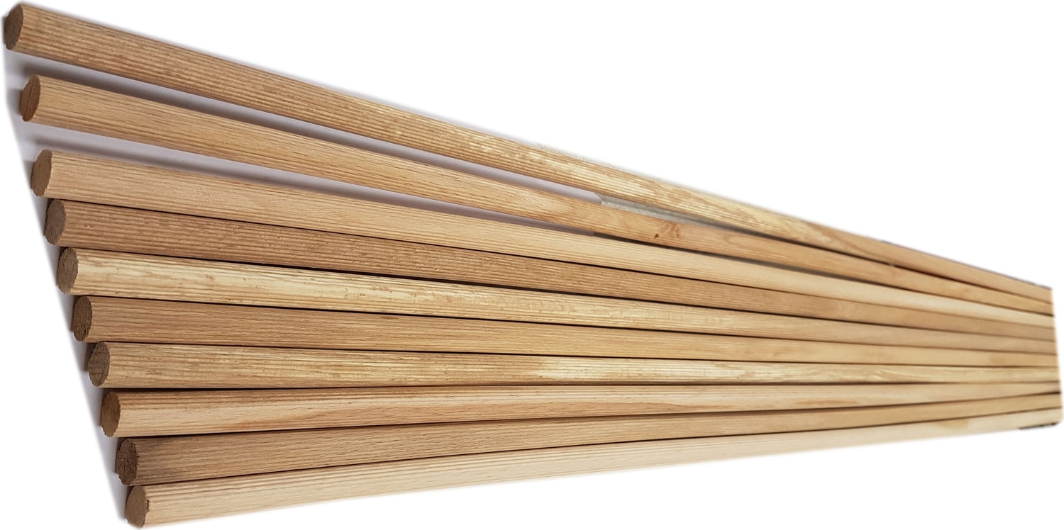 Ahşap Boy Kavela 10 mm x 1 metre (10 adet)