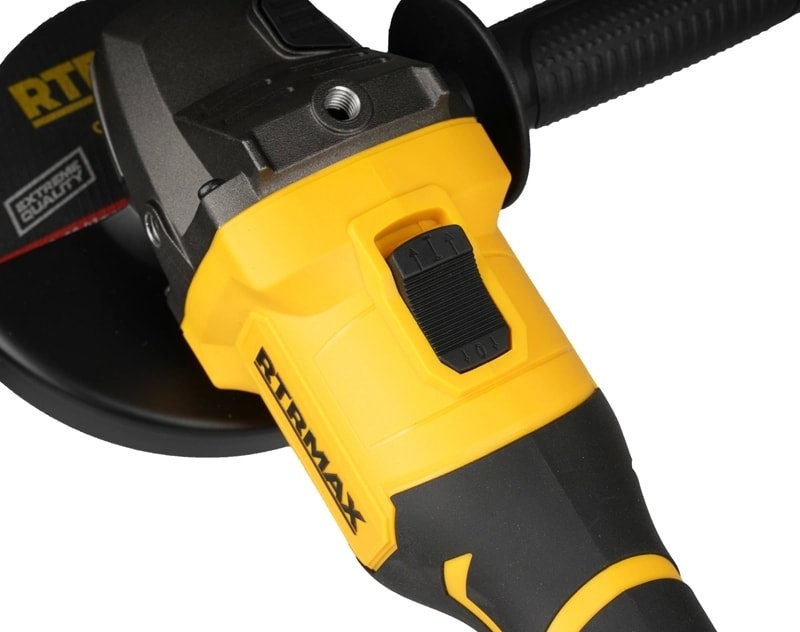 RTRMAX Akülü Avuç Taşlama Kömürsüz 115MM 8.500RPM 2x4 Ah Akü Rtrmax S-Lıon RTS5050