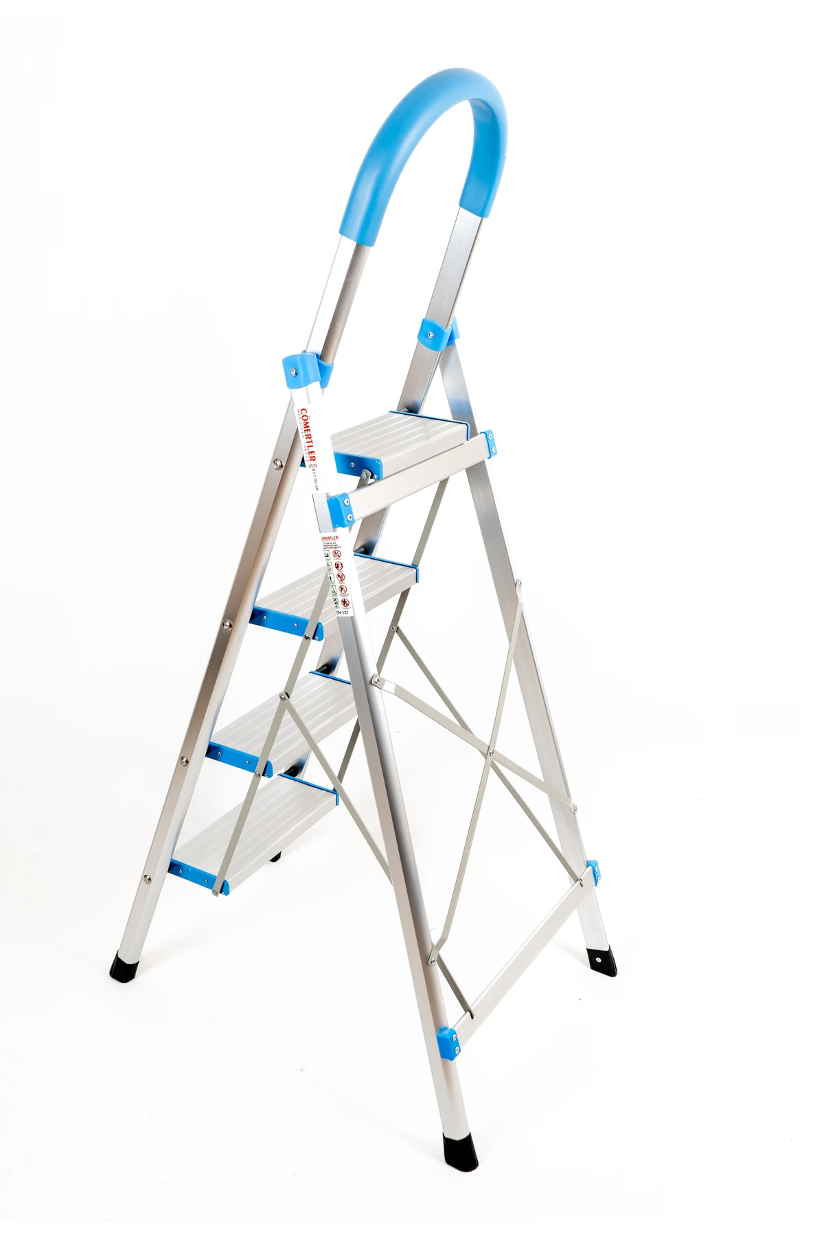 4 Basamaklı Alüminyum Mini Lüx Merdiven