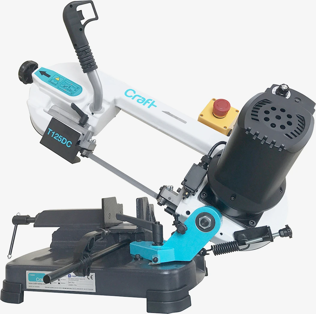 T125DC Portatif Şerit Testere Tezgahı