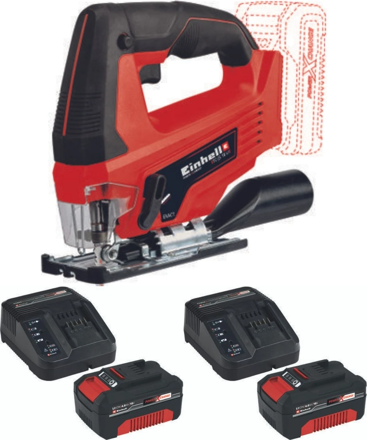 Tc-Js 18 2X4.0AH Akülü Dekupaj Testere