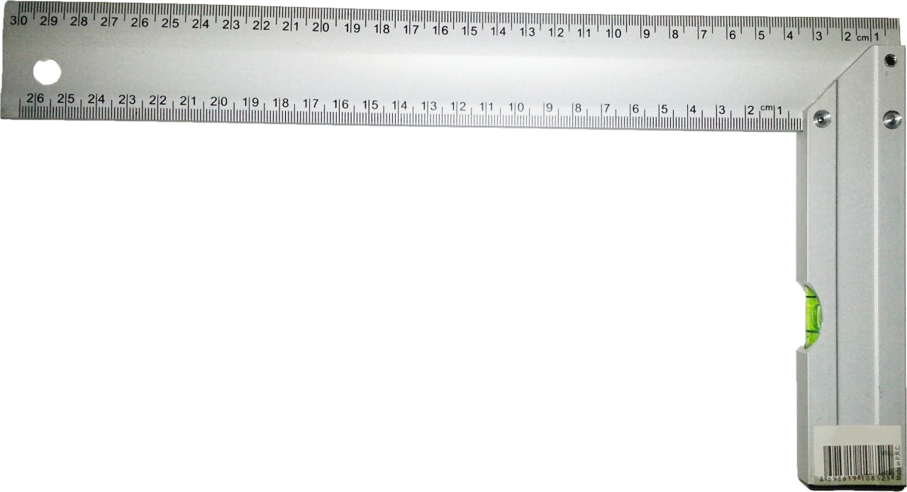 Alüminyum Profesyonel Gönye 35 cm
