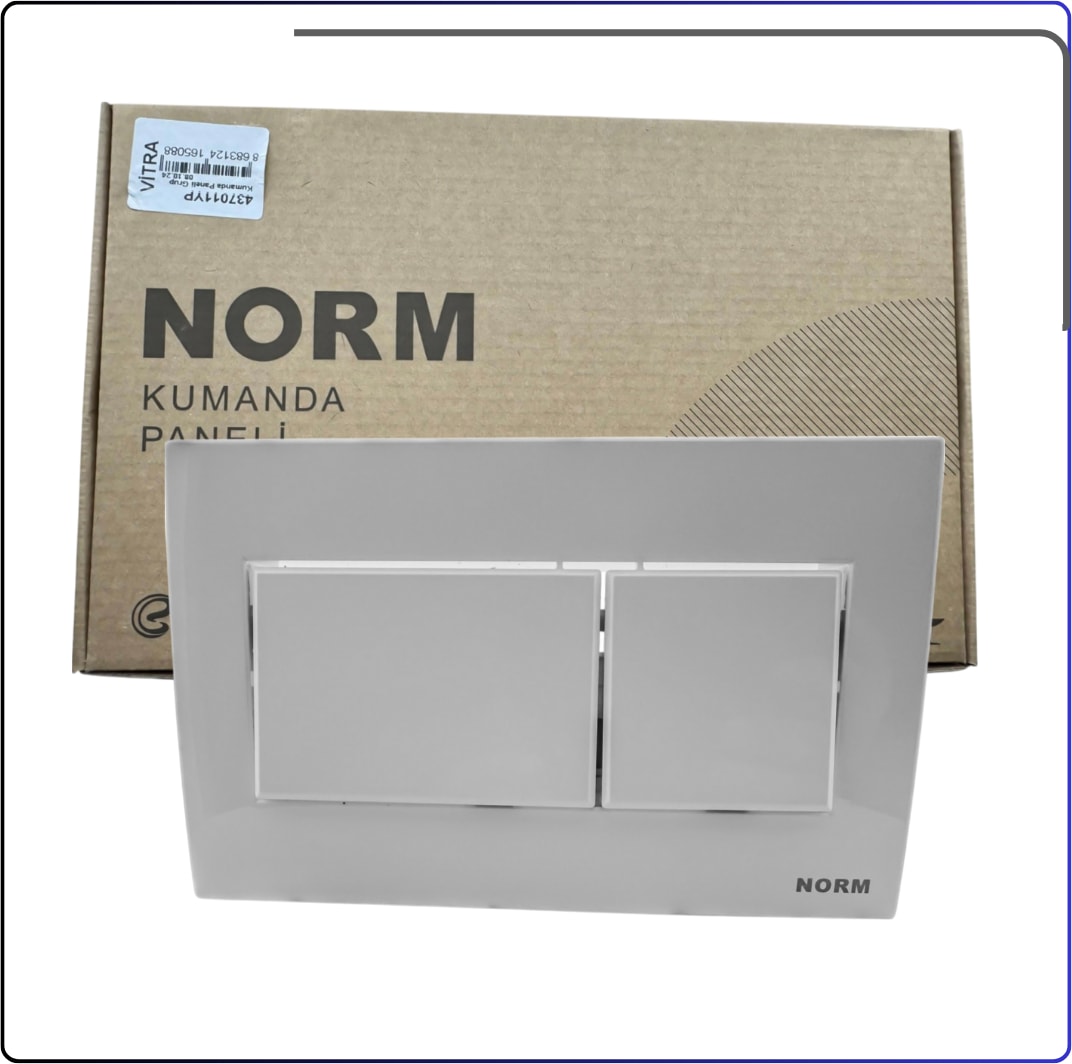 43701YP Vitra Kumanda Panel Beyaz (Norm)