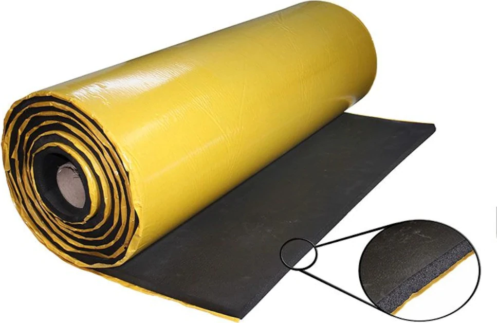 Ergntcrt 6 mm Oto Ses Yalıtım Kauçuk Köpüğü