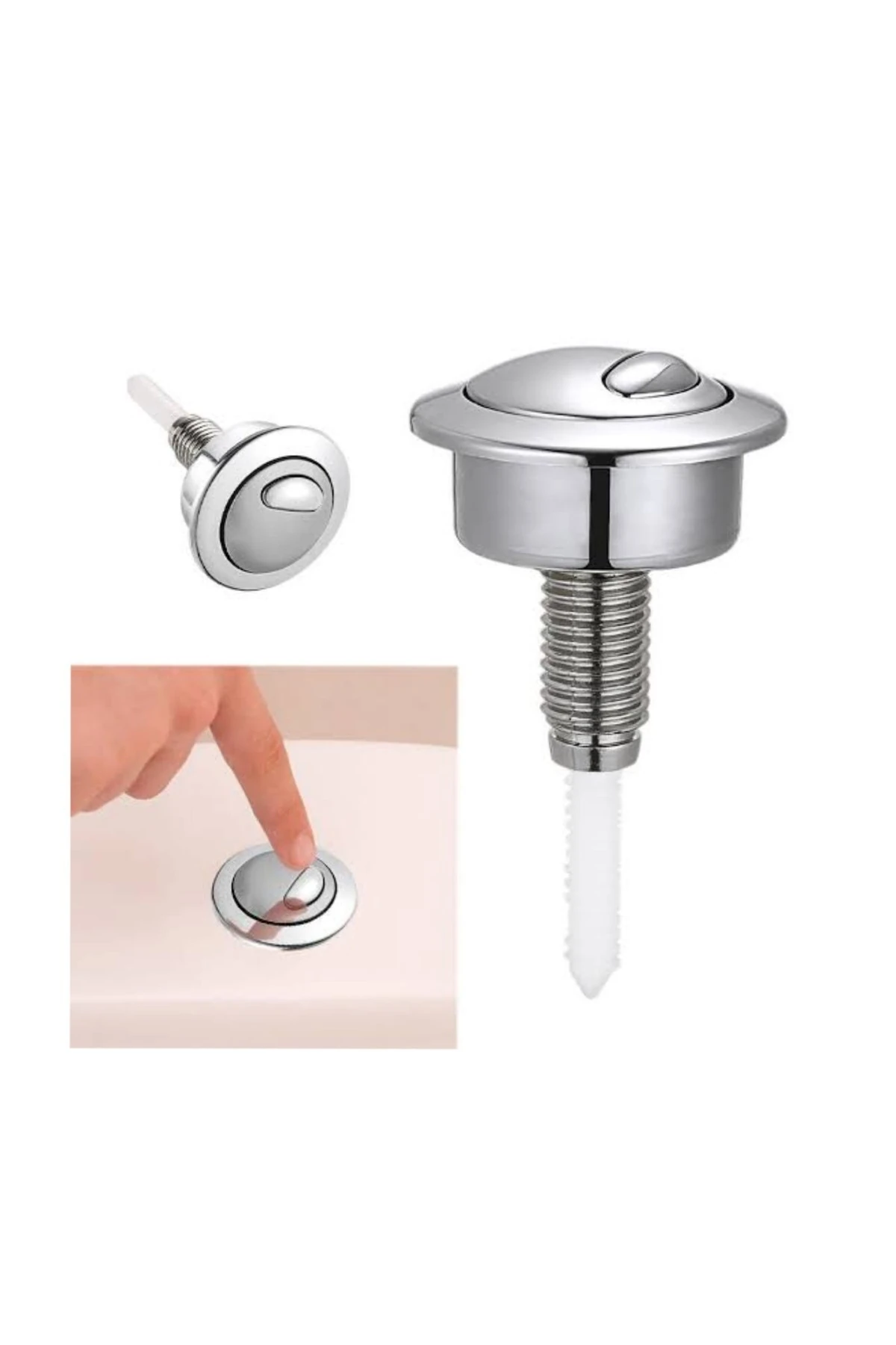 Serel Vitra Siamp Uyumlu Klozet Rezervuar Basma Butonu (1 Adet)