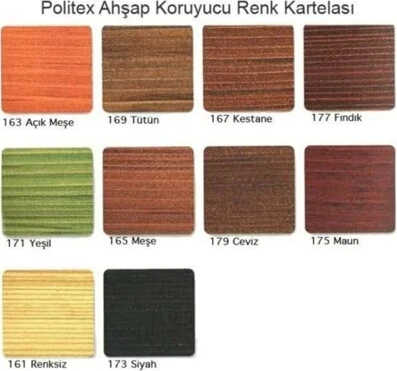 Vernikli Politex Mat Meşe 0.75 Lt