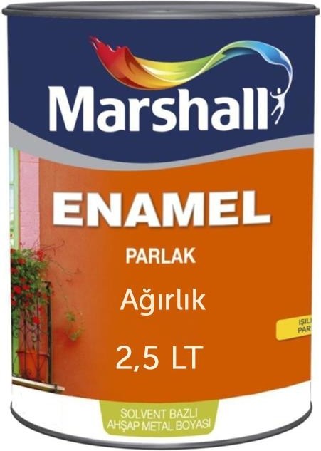 Enamel Parlak Sentetik Boya 2,5 Lt Nefti Yeşili