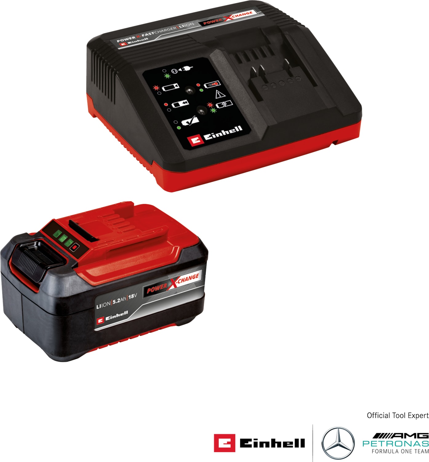 4512114 5.2 Ah Yedek Akü 4 A Fastcharger Şarj Cihazıakü
