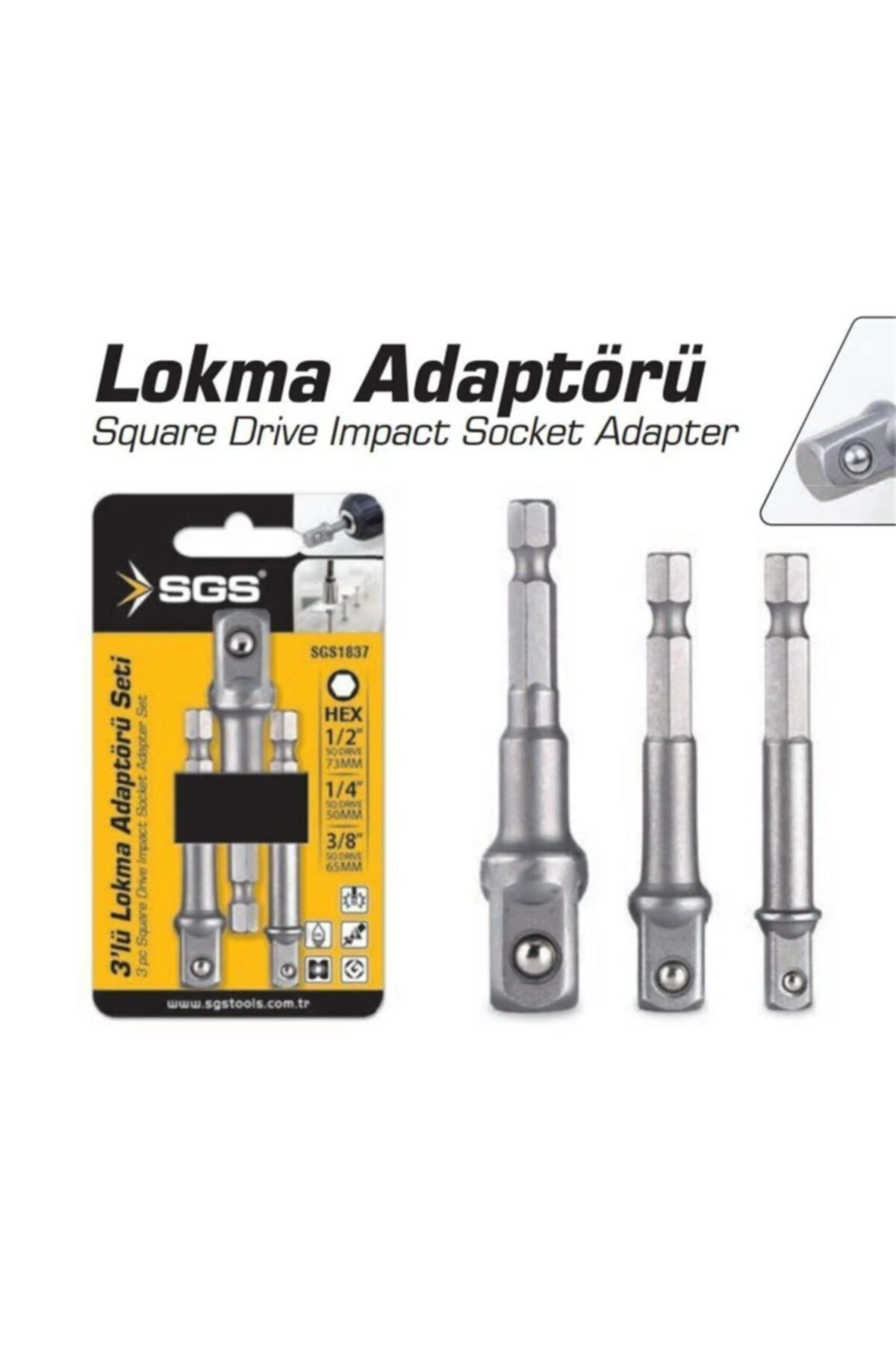 Sgs 3 ‘lü Lokma Adaptörü Seti