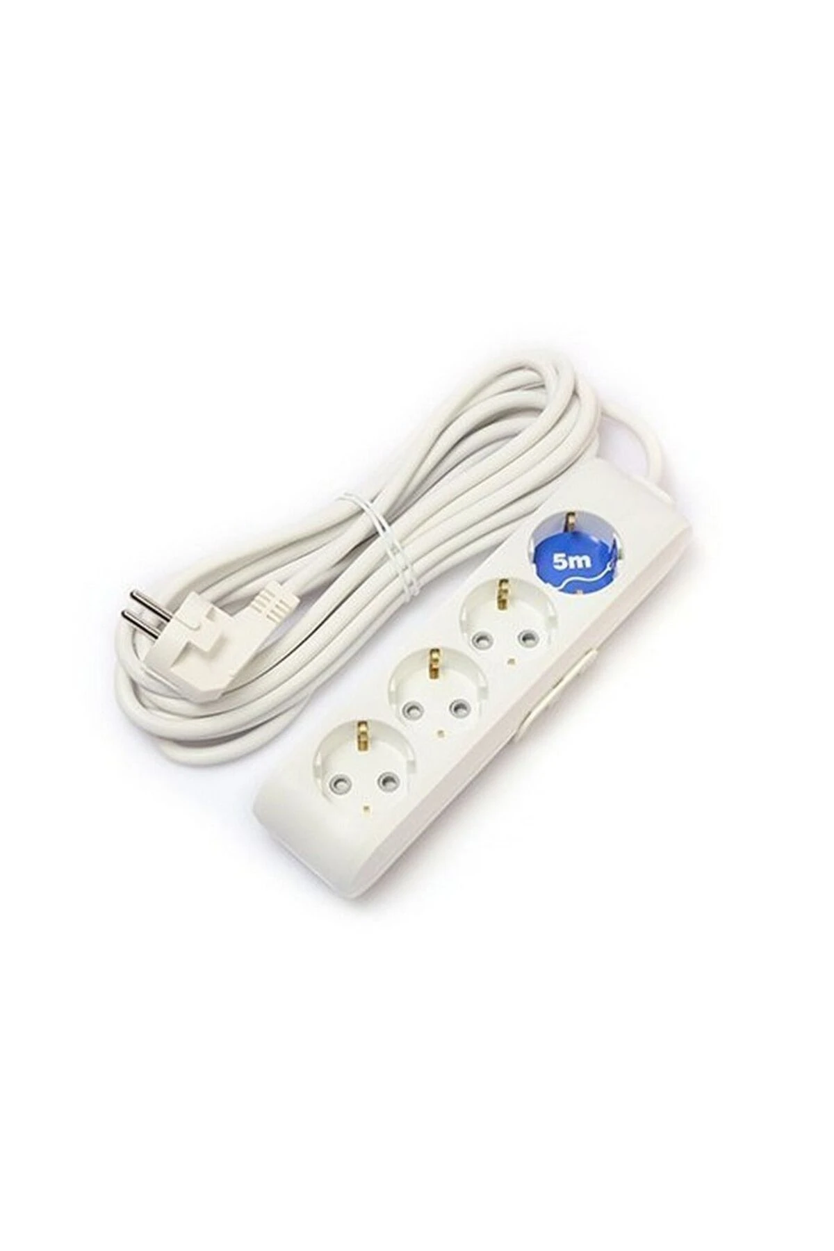 MULTİ-LET ÇOCUK KORUMALI DÖRTLÜ TOPRAKLI GRUP PRİZ 5 MT. KABLOLU 90113405