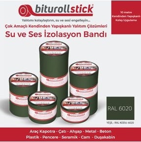 OZKUVVET 1.5 mm 20 cm Yeşil 10MT. - Yapışkanlı Su Yalıtımı ve Ses Yalıtım Bandı