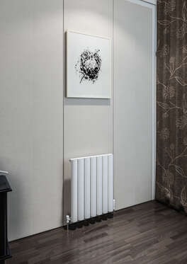 Birgi Yatay Alüminyum Radyatör 485X600 Pütürlü Antrasit (7946)