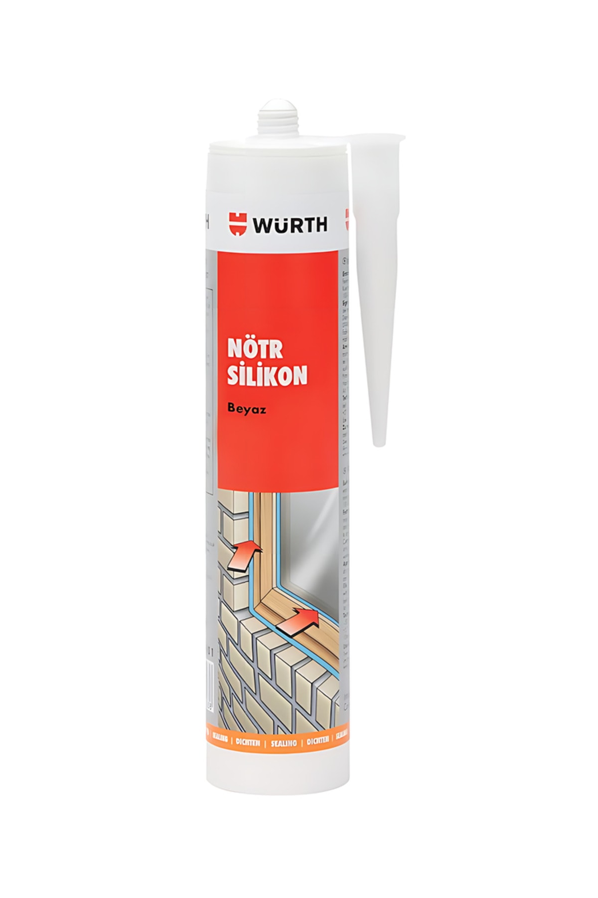 Nötr Silikon 310 ML Şeffaf