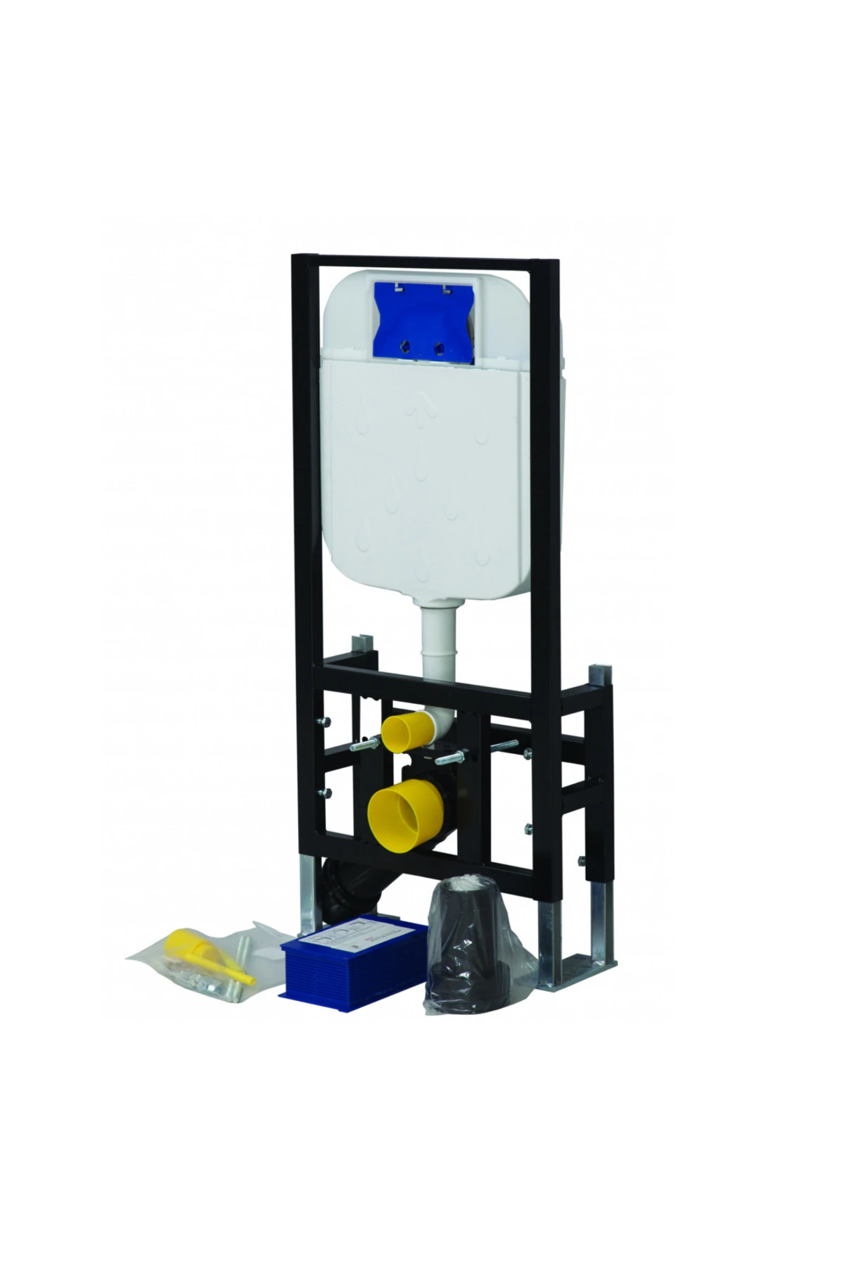 Gömme Rezervuar 3/6 Asma Klozet Duvar Önü Hızlı Montaj