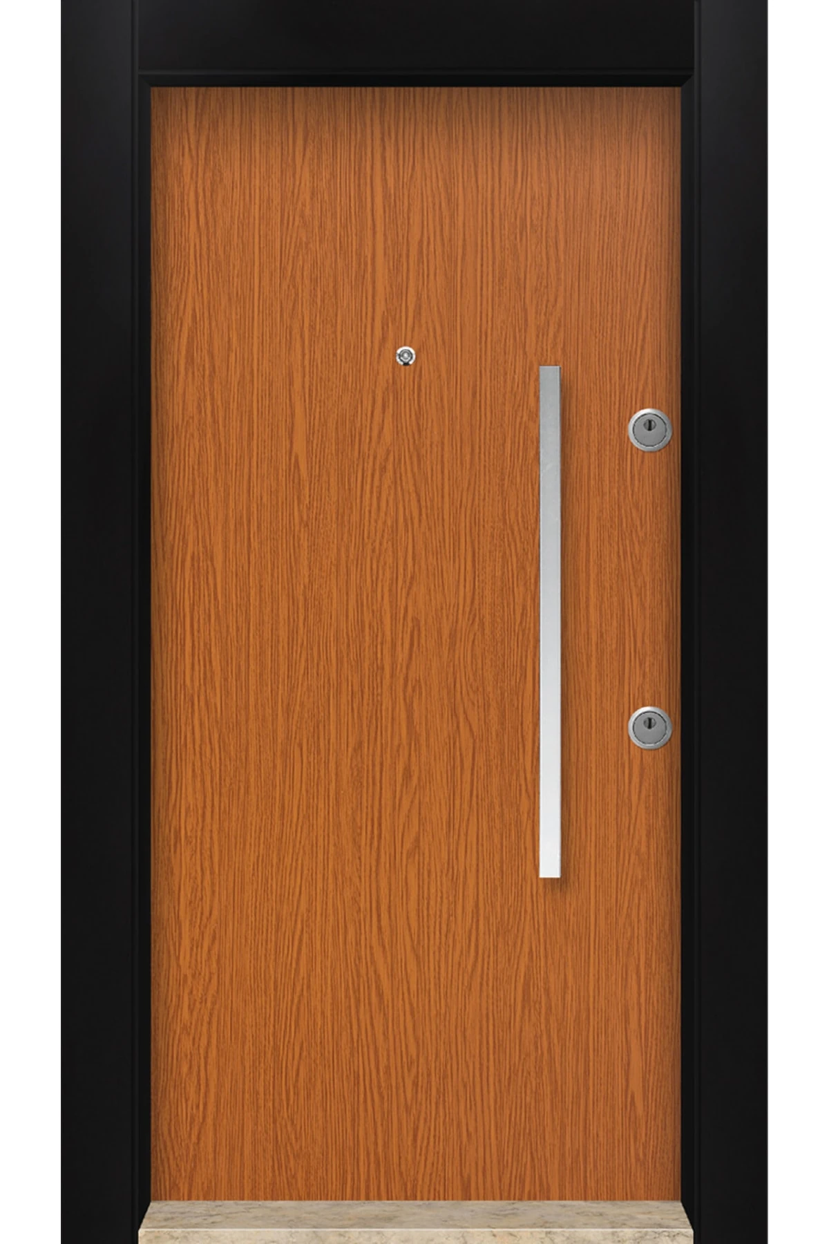 Dış Iklim Kapısı, Yağmura Güneşe Dayanıklı Çelik Kapı, Mn-6031 Sol