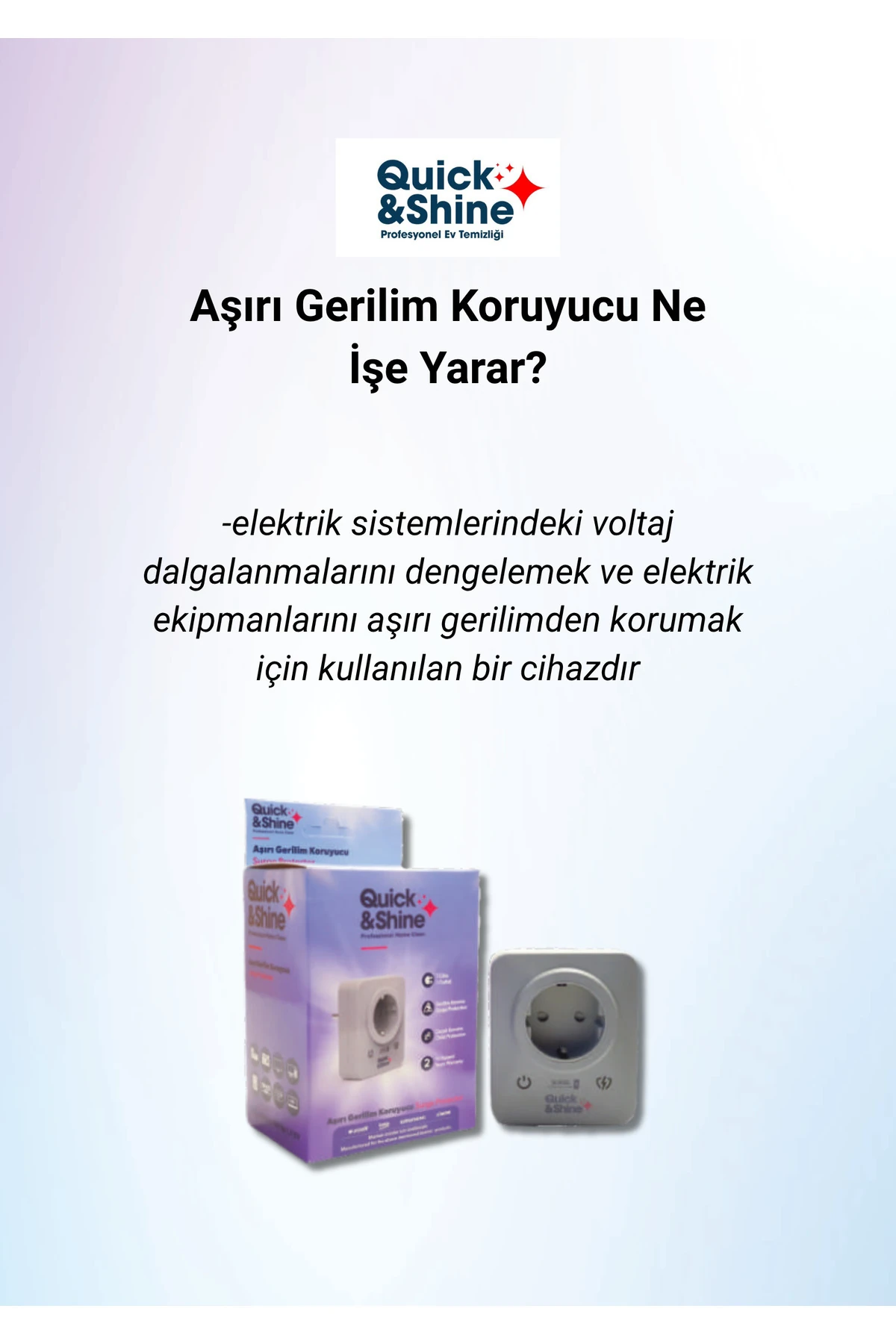 Akım Korumalı Priz-4 adet