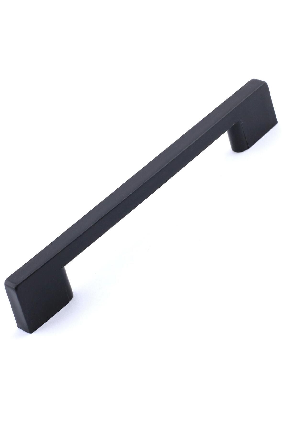BADEM10 (SERT PLASTİK) Köprü 192 Mm Siyah Mobilya Mutfak Çekmece Dolabı Dolap Kulpu Kulbu Kulpları 10 Adet