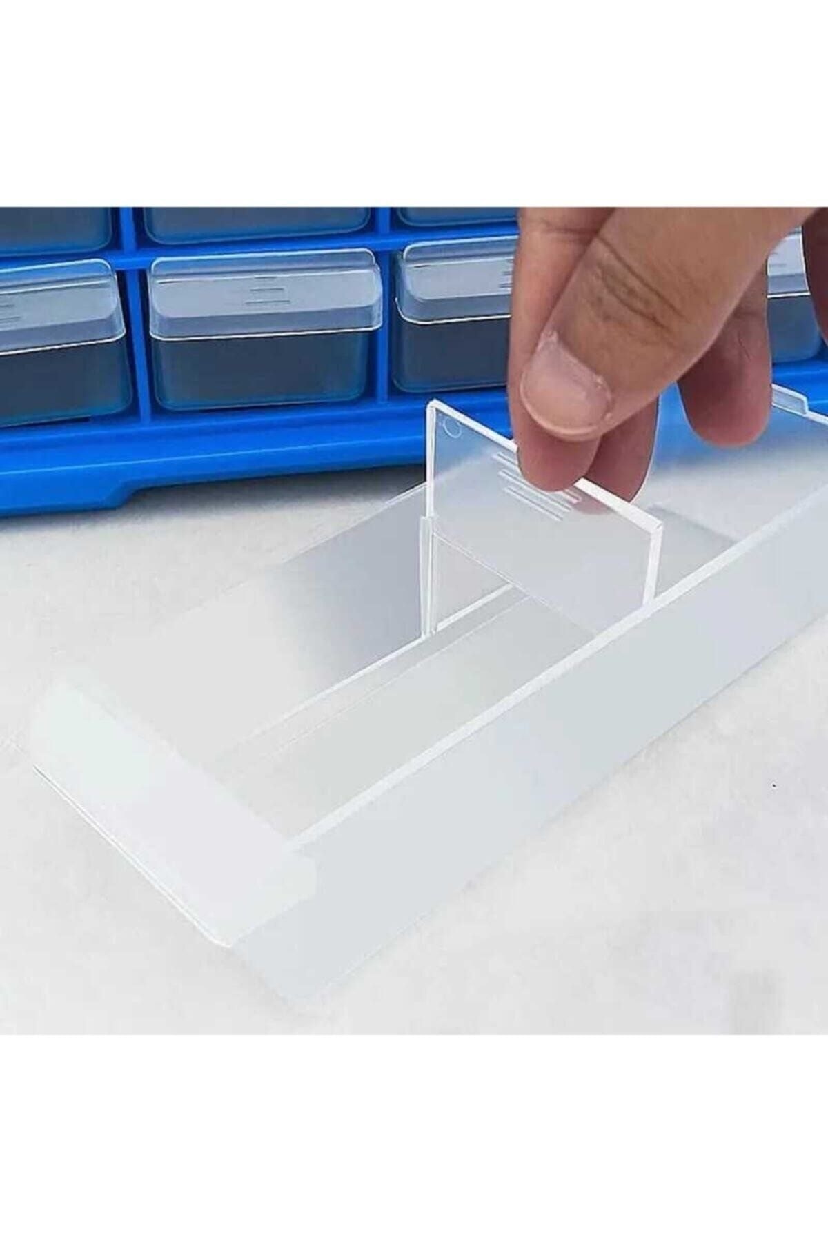 Super Bag Monoblok Çekmeceli Organizer Vida Dübel Boncuk Hobi Kutusu 20 Çekmece Organizer