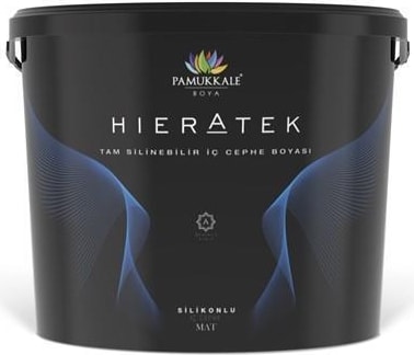 Hieratek İpek Mat Silikonlu Tam Silinebilir İç Cephe Boyası 7.5 Lt Beyaz