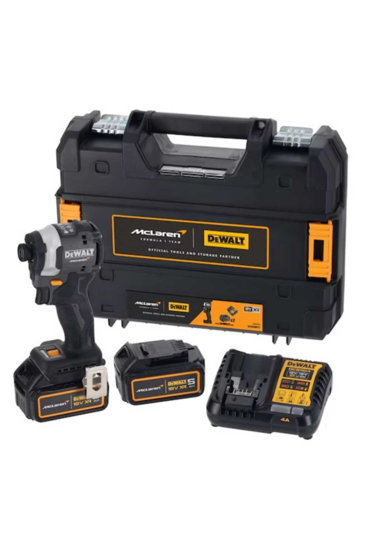 DEWALT DCF85MP2T 18V XR Fırçasız Darbeli Vidalama - 2 x 5Ah Akü ile