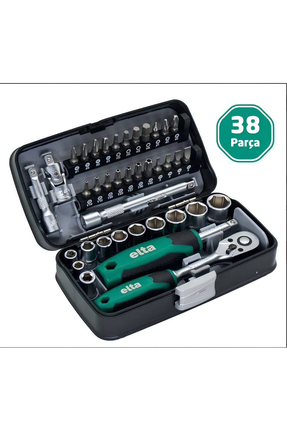ELTA 1/4 CIRCIRLI  LOKMA / BİTS SETİ 38 PARÇA