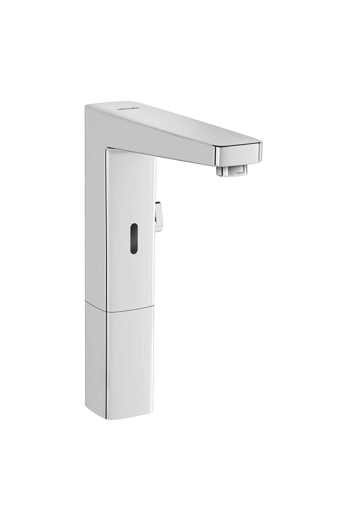 Root Square Tem.Çanak  Lavabo Bat.ÇSG (Elekt.) A47131 Temazsız Çanak Lavabo bataryası Elektrikli Çif