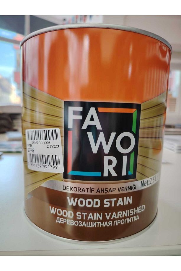 Wood Stain Vernikli Ahşap Koruyucu