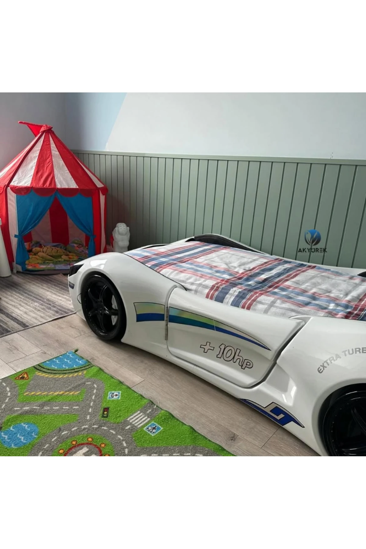 AKYÜREK  LB 3786 MODEL SU YEŞİL RENK DEKOR PROFİL DUVAR KAPLAMA PANEL LAMBRİ