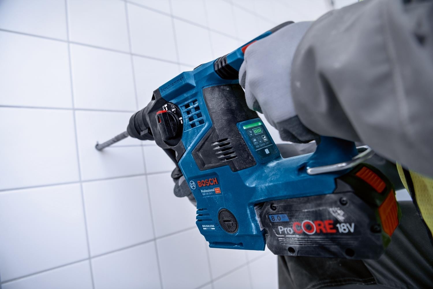 BOSCH Gbh 18V-28 C 2X4.0AH Çift Akülü Kırıcı Delici