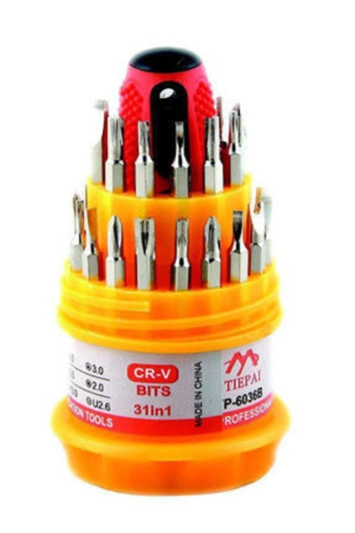 31 Parça Elektronikçi Tornavida Takımı Yıldız Düz Alyan Cep Telefonu Tamir Seti Profesyonel Saatçi