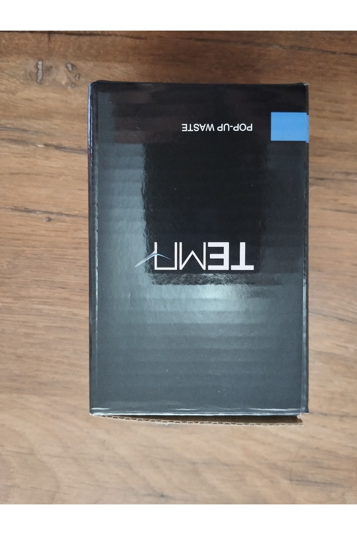 pop-up waste siyah renk lavabo evye sifonu körüklü ac kapa