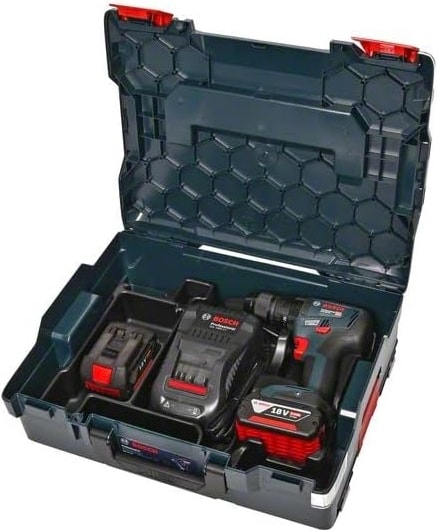 BOSCH Professional Gsb 18V-50 Akülü Darbeli Delme Vidalama Makinesi + Gas 18V-1 Akülü Süpürge (18 V
