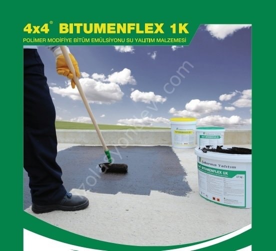 OZKUVVET 4x4 Bitümenflex 1k Likit Membran 17 Kg.