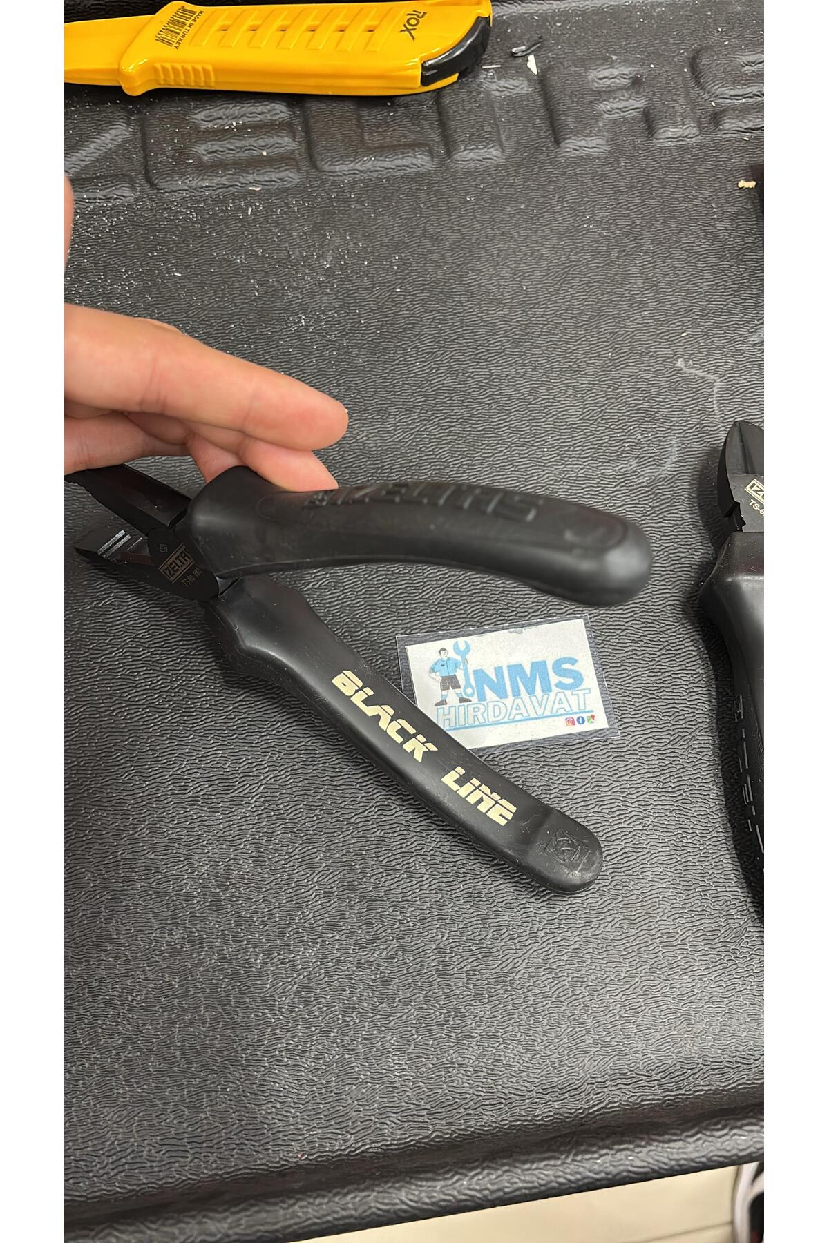 Black Line Seti 180 Mm Pense 160 Mm Yan Keski, 190 Kontrol Kalemi Seti 3 Parça NMS HIRDAVAT