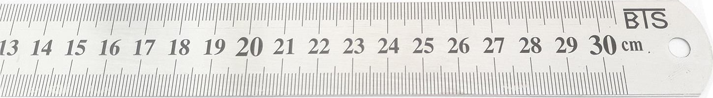 Bts 12255 Çelik Cetvel 30 Cm 20 Mm