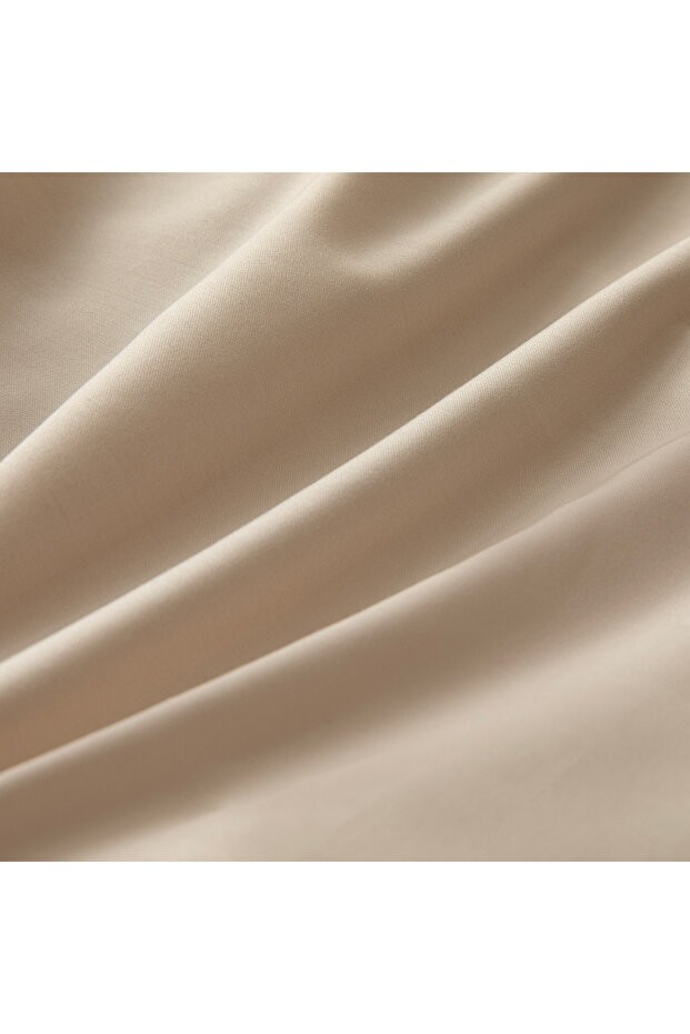 Marta Bambu Nevresim Takımı 200x220 Cm Bej