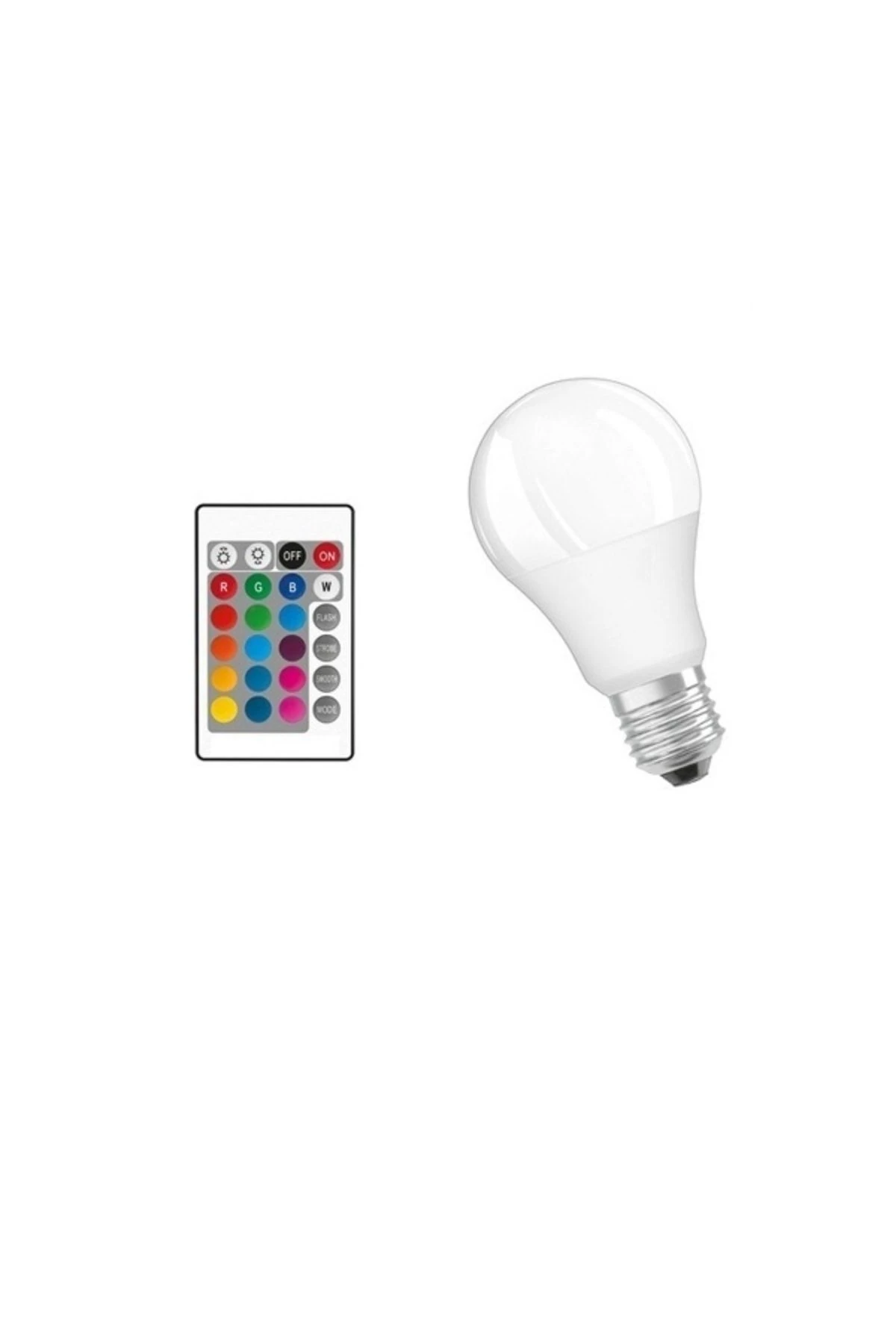 Ct-4058 9w Kumandalı Led Ampul Rgb Dimmerli Günışığı