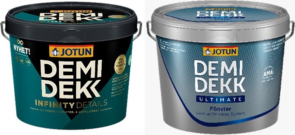 Antique White 343 Demidekk Ultimate Fönster Ahşap Boyası 3 kg