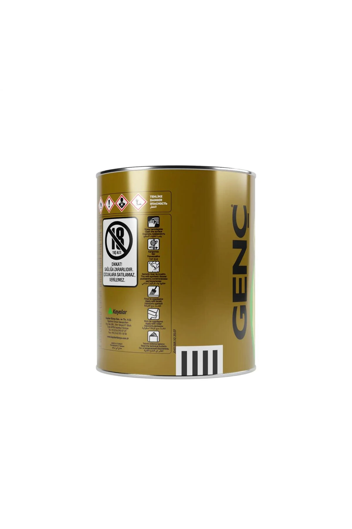 Sentetik Mat Parke Verniği 0.75 L