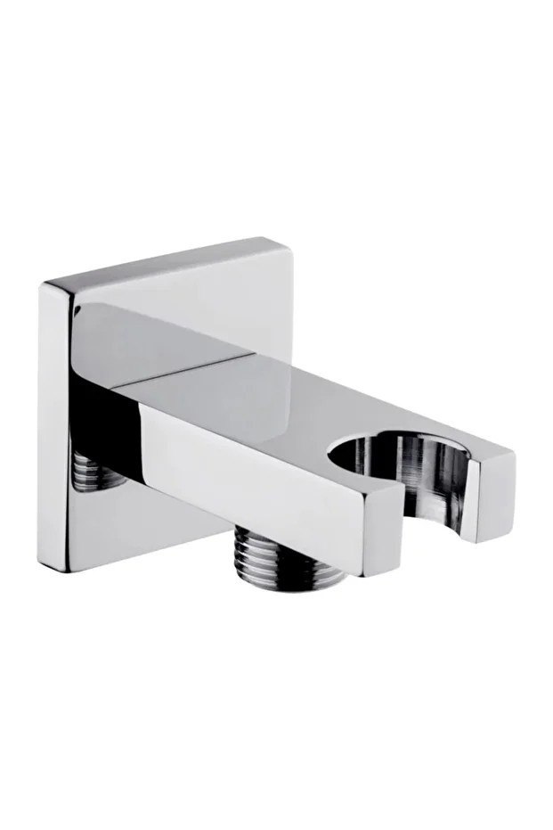 VitrA Root Square A45233 Ankastre El Duşu Çıkışı, El Duşu Askılı, Krom
