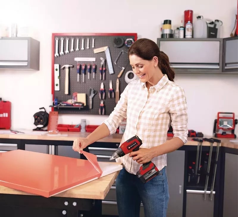 Akülü Sıcak Hava Tabancası TE-HA 18 Li - Solo Power X-Change (Li-Ion, 18V, 2 sıcaklık kademesi, redüktör, geniş jet ve reflektör nozulu dahil, akü ve şarj cihazı dahil değildir) - 4520500