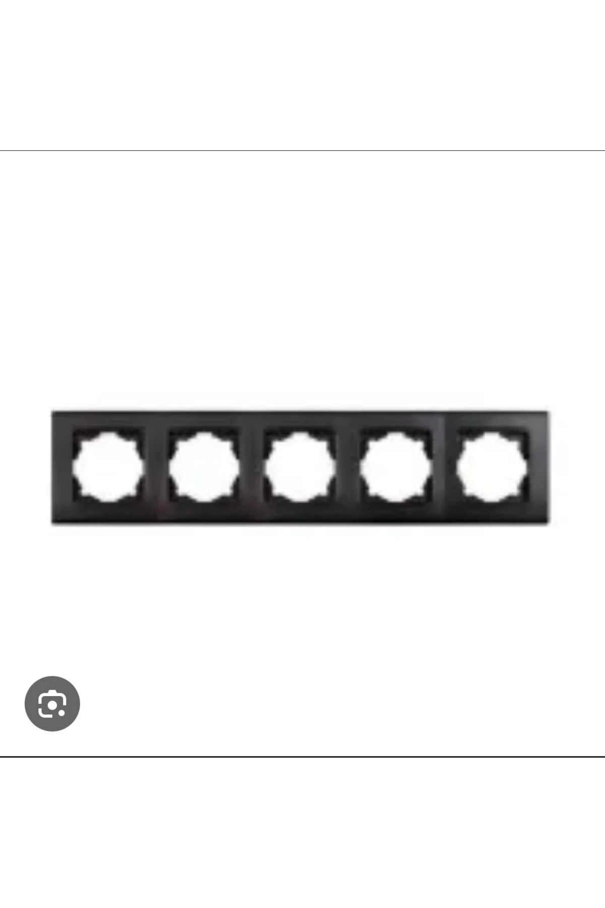 vikko linera lif gece siyahı beşli çerçeve