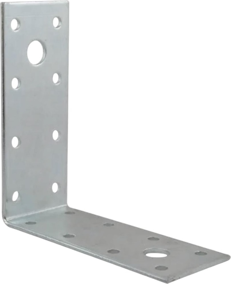 Mobilya Dolap Duvar Sabitleme 10 Adet Metal Köşebent 40X80X80 mm Bağlantı Aparatı L Demiri Gönye