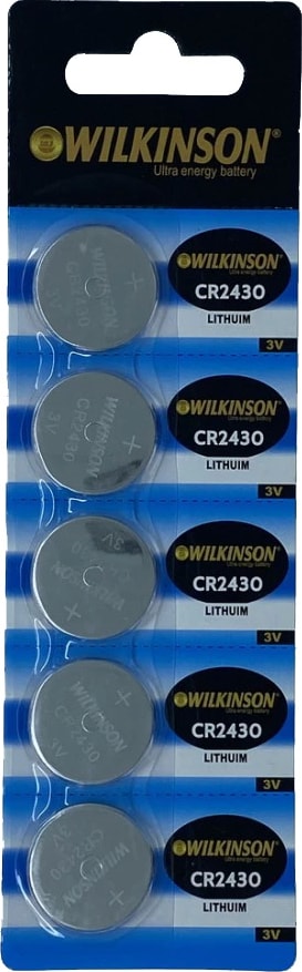 Wılkınson 2430 3V Lityum Düğme Pil 5'li Paket - Lisinya